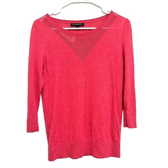 Banana Republic Sweaters - 2/$25 Banana Republic - Pink Light Weight Sweater Top